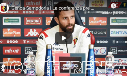 Conferenza Motta pre Derby