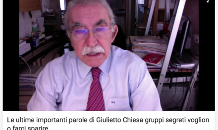 Il testamento mediatico di Giulietto