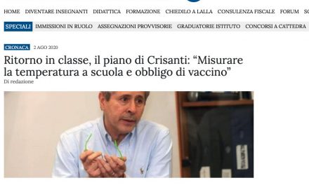 Il piano di Crisanti