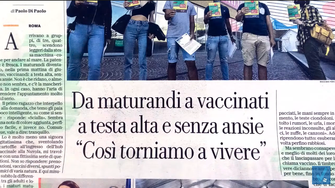 Per i vaccinati o futuri