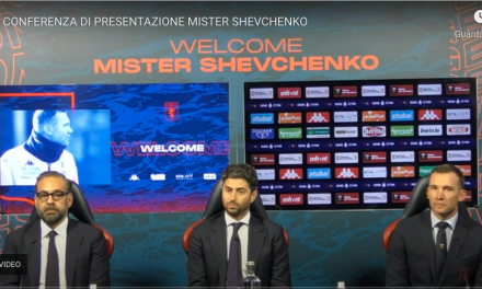 Presentazione del Mister Andrij Ševčenko