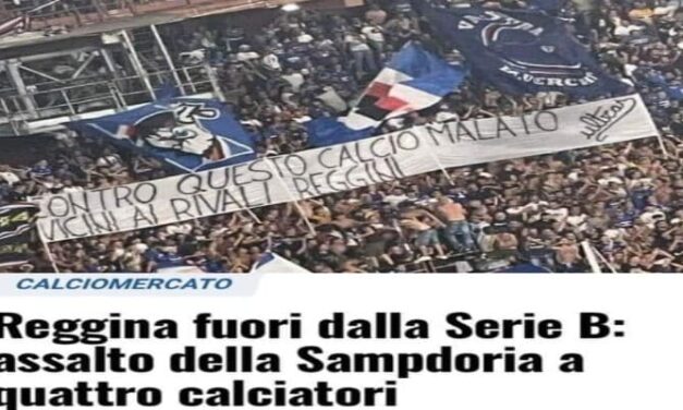 Calcio malato e solidarietà…